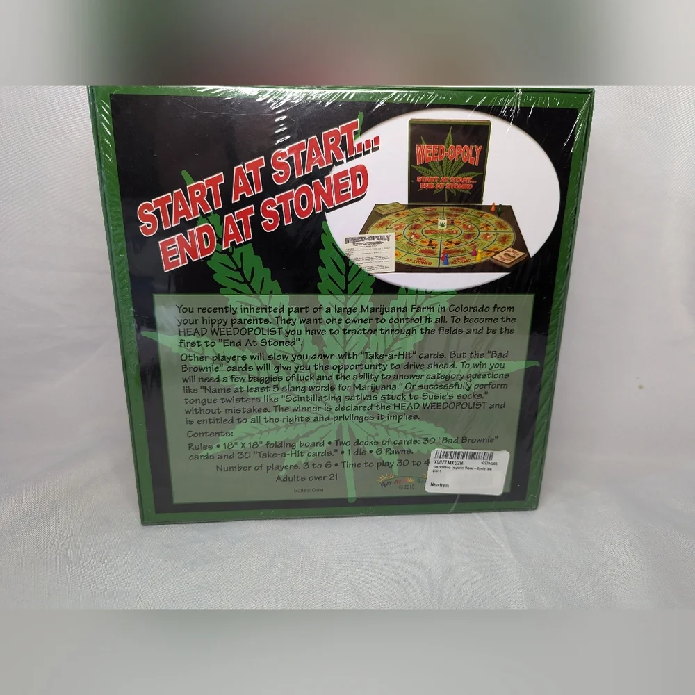 Weedopoly Board Game